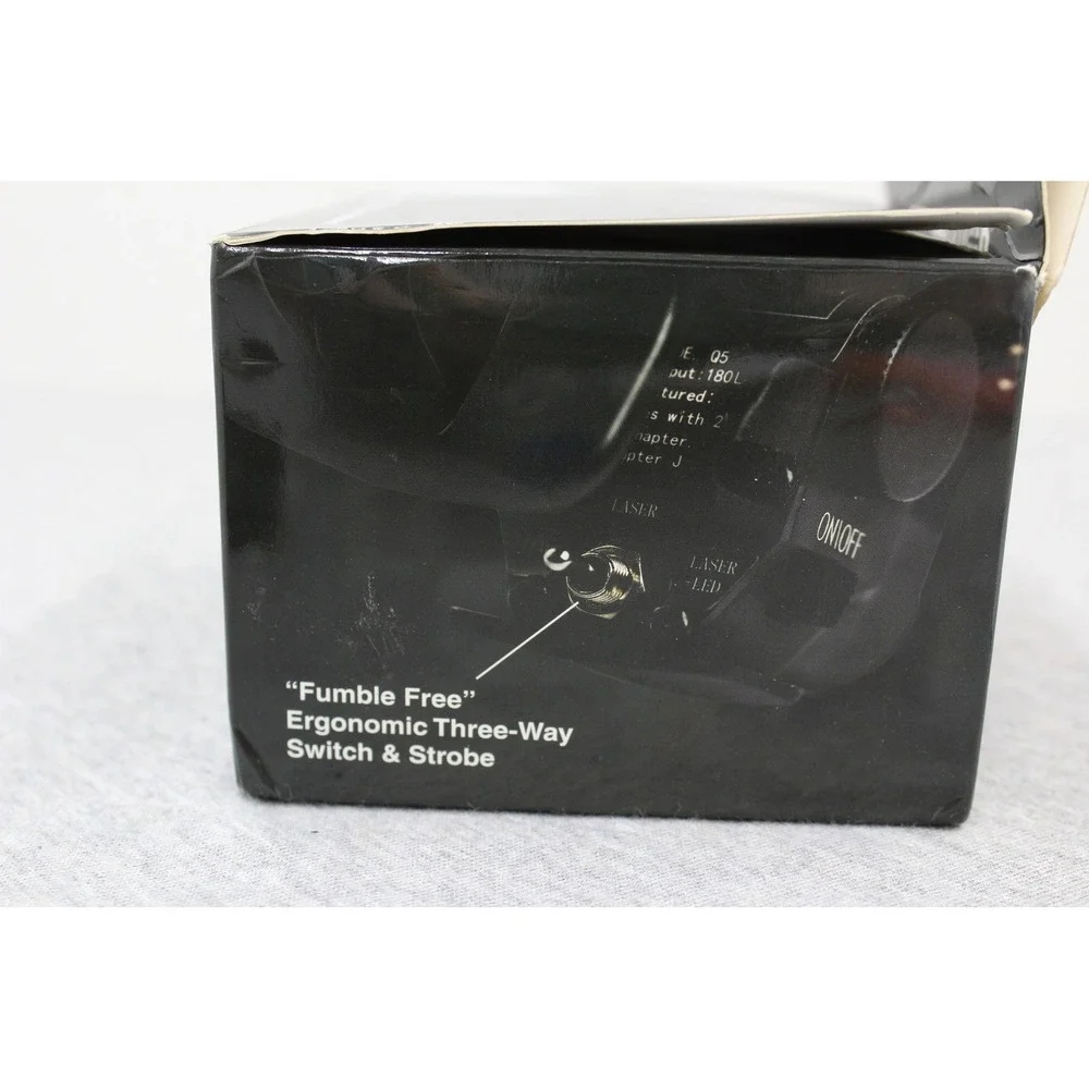 Strongur Flashlight Laser Combo Black High Powered Compact Picatinny Tactical NB